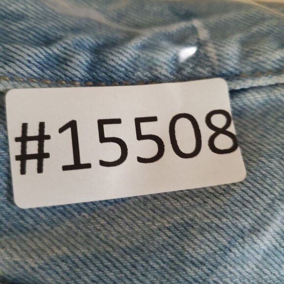 Levis Shorts Womens 28 Blue High-Waisted 501 Denim Cut Off Jorts - Picture 12 of 12